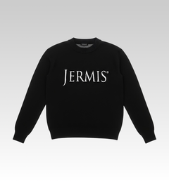 Feinstrickpullover mit Jermis-Schriftzug